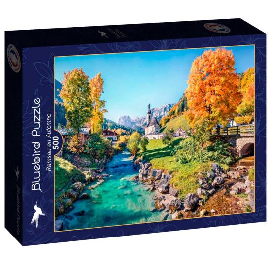 Puzzle Bluebird Ramsau im Herbst 500 Teile Puzzle Bluebird Ramsau im Herbst 500 Teile