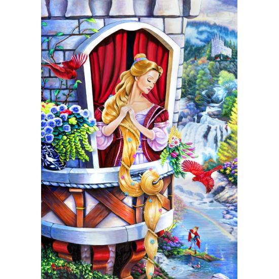 Bluebird Rapunzel 1000-teiliges Puzzle