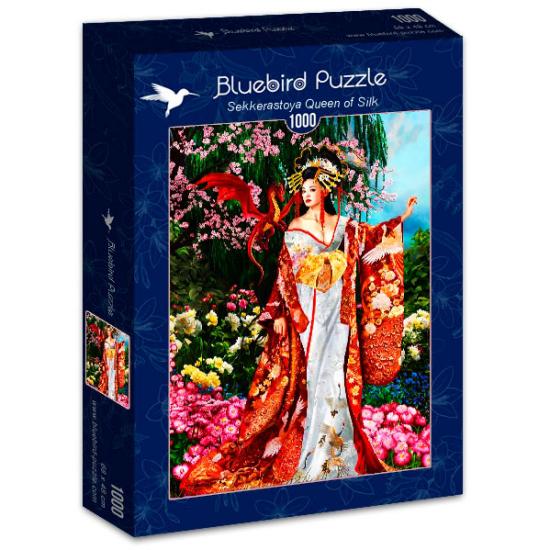Bluebird Queen of Silk Puzzle 1000 Teile