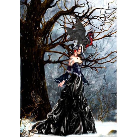 Bluebird Queen of Shadows Puzzle 1000 Teile