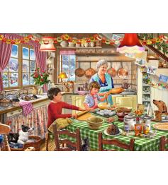 Puzzle Bluebird Omas Weihnachtsbäckerei 2000 Teile