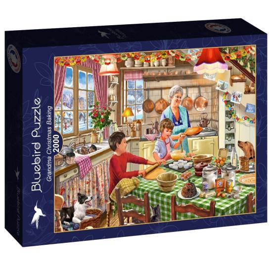 Puzzle Bluebird Omas Weihnachtsbäckerei 2000 Teile