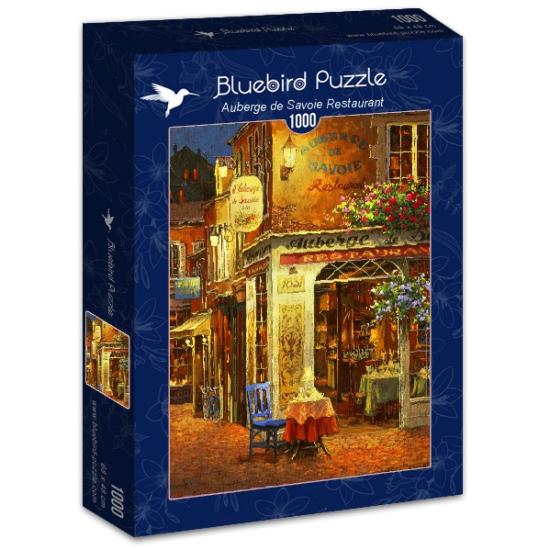 Bluebird Restaurant Auberge de Savoie Puzzle 1000 Teile