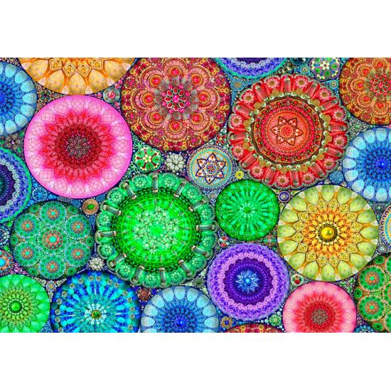 Bluebird Rosette Puzzle 1000 Teile