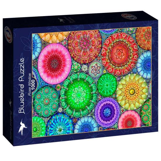 Bluebird Rosette Puzzle 1000 Teile