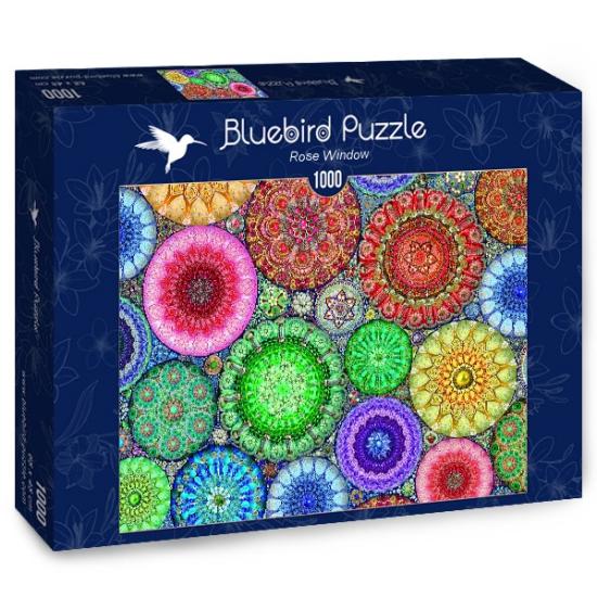 Bluebird Rosette Puzzle 1000 Teile