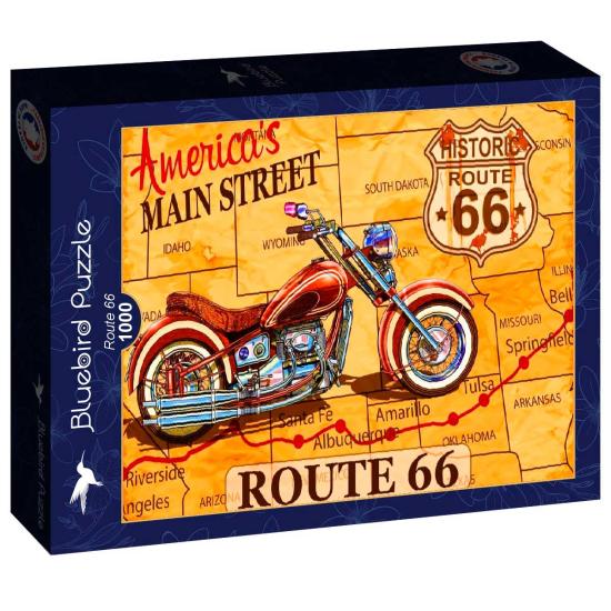 Bluebird Route 66 Puzzle mit 1000 Teilen