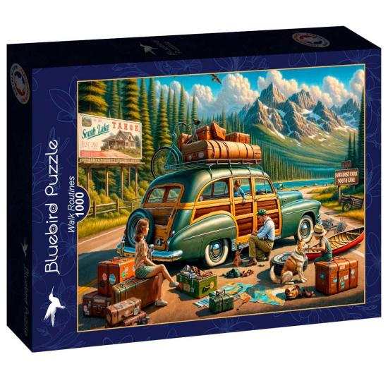 Puzzle Bluebird Gehroutinen 1000 Teile