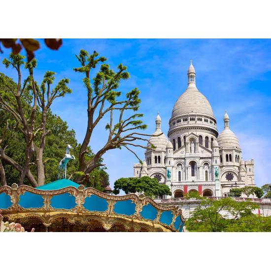 Puzzle Bluebird Sacre Coeur, Paris 500 Teile