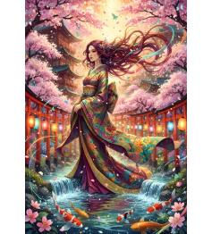 Puzzle Bluebird Sakura 1000 Teile