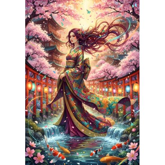Puzzle Bluebird Sakura 1000 Teile
