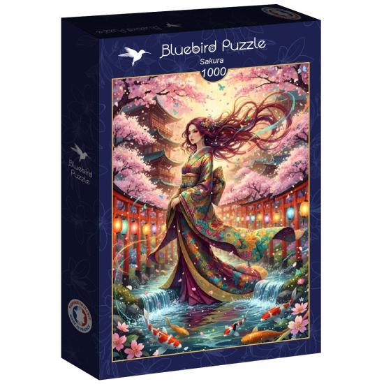 Puzzle Bluebird Sakura 1000 Teile