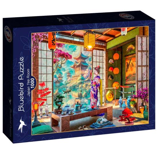 Puzzle Bluebird Japanisches Teezimmer 1000 Teile