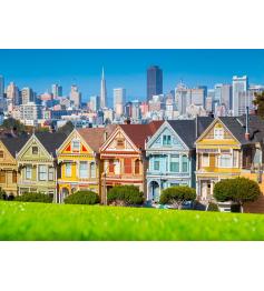 Bluebird San Francisco Puzzle, The Painted Ladies, 3000 Teile