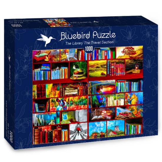 Bluebird Library Travel Section Puzzle 1000 Teile