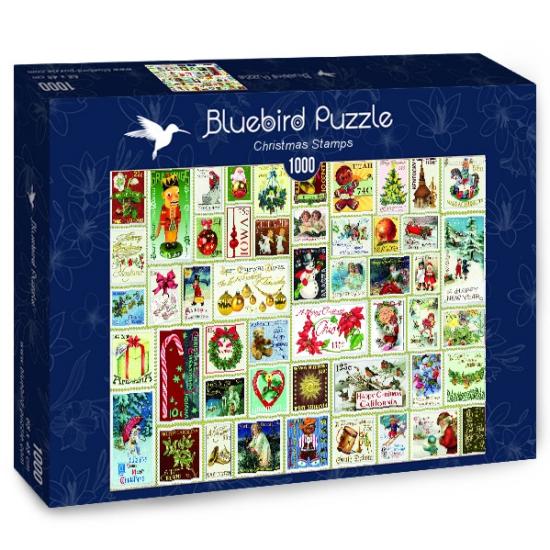 Bluebird Weihnachtsstempel-Puzzle 1000 Teile