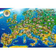Bluebird Puzzle Symbole Europas 1000 Teile
