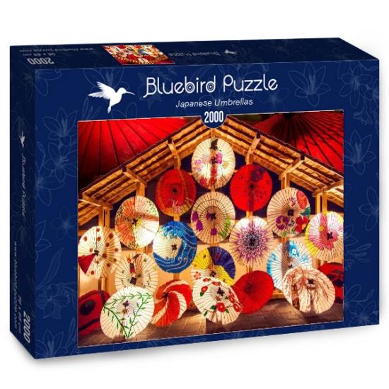 Bluebird Japanische Regenschirme Puzzle 2000 Teile