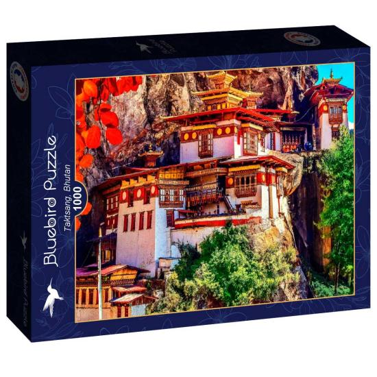Bluebird Tiger's Nest, Bhutan 1000-teiliges Puzzle