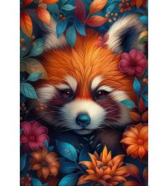 Puzzle Bluebird Tango, Der Rote Panda 1000 Teile