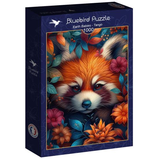 Puzzle Bluebird Tango, Der Rote Panda 1000 Teile