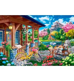 Puzzle Bluebird Abendhaus In Den Bergen 1000 Teile