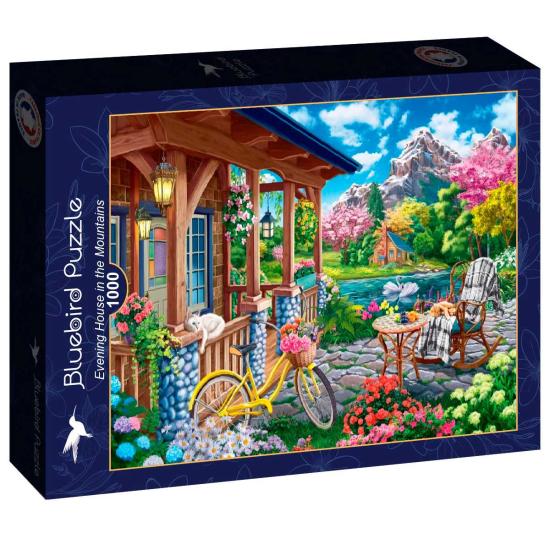 Puzzle Bluebird Abendhaus In Den Bergen 1000 Teile