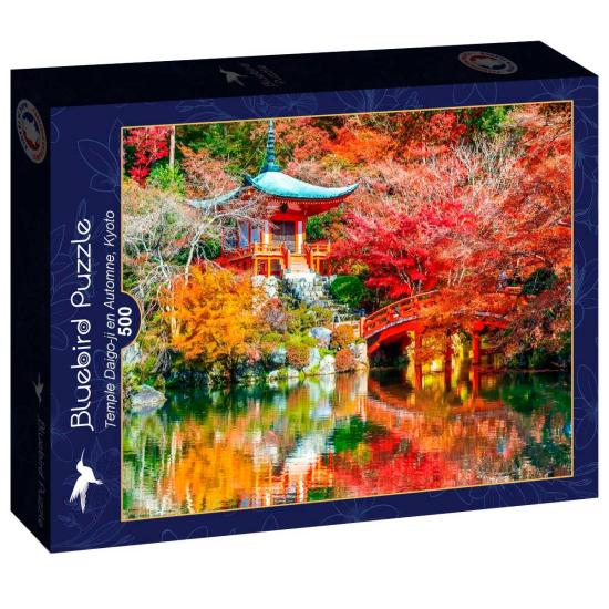 Puzzle Bluebird Tempel Daigo-ji im Herbst, Kyoto 500 Teile