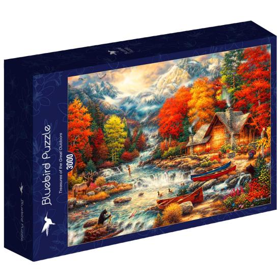 Bluebird Outdoor Treasures Puzzle 3000 Teile