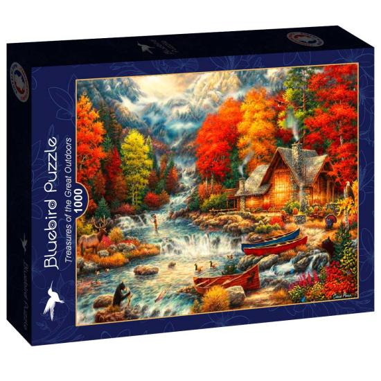Bluebird Outdoor Treasures Puzzle 1000 Teile