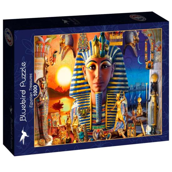 Puzzle Bluebird Ägyptische Schätze 1000 Teile
