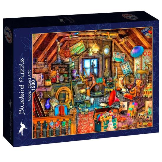 Puzzle Bluebird Wimmelbild-Dachboden 1500 Teile