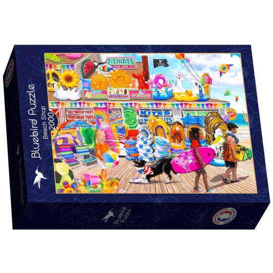 Puzzle Bluebird Strandladen 2000 Teile