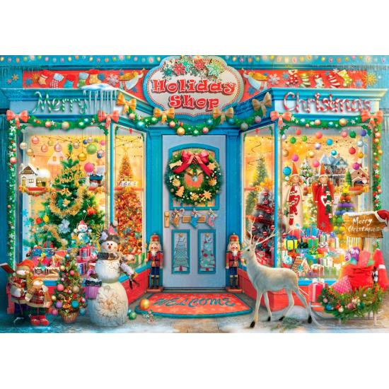 Puzzle Bluebird Weihnachtsshop 500 Teile