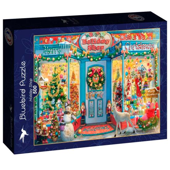 Puzzle Bluebird Weihnachtsshop 500 Teile
