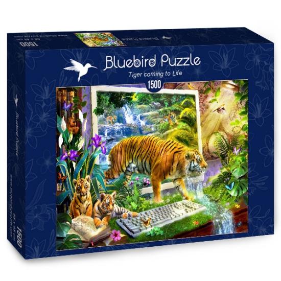 Bluebird Tiger erwacht zum Leben, 1500-teiliges Puzzle