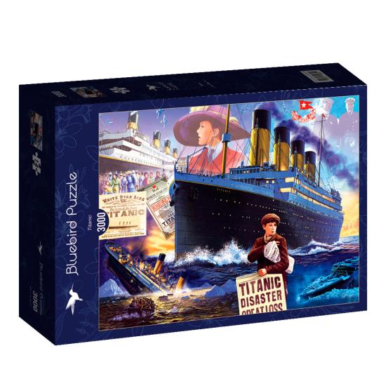 Bluebird Titanic 3000-teiliges Puzzle