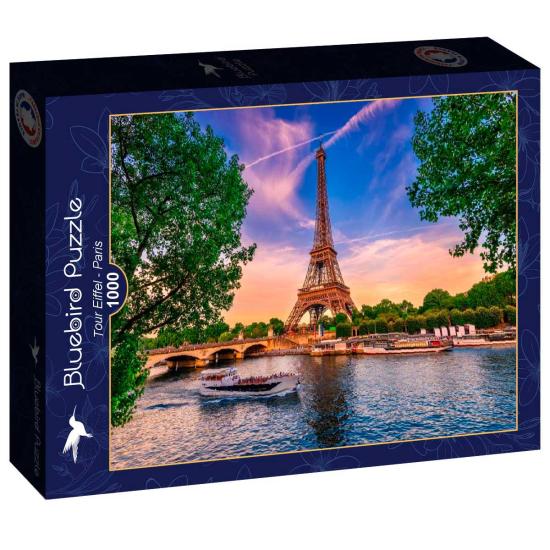 Puzzle Bluebird Torre Eiffel, Paris 1000 Teile