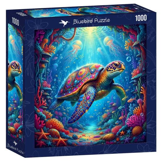 Puzzle Bluebird Meeresschildkröte 1000 Teile