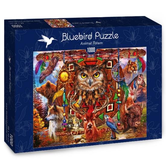Bluebird Animal Totem Puzzle 1000 Teile