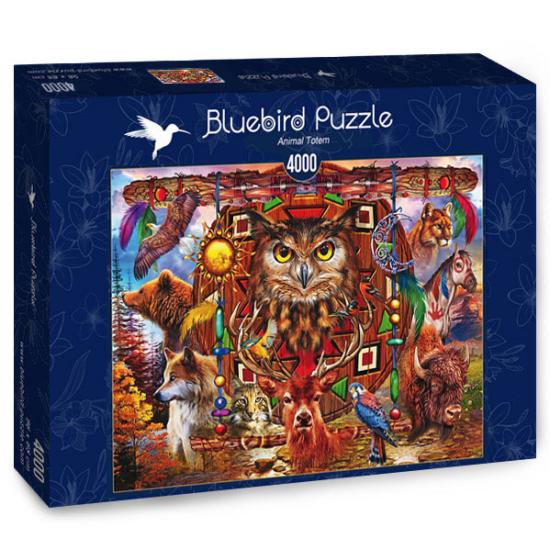 Bluebird Totem Animal Puzzle 4000 Teile Bluebird Totem Animal Puzzle 4000 Teile