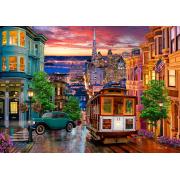 Bluebird San Francisco Straßenbahn-Puzzle 2000 Teile