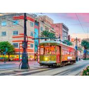 Bluebird Tram in New Orleans 1000-teiliges Puzzle
