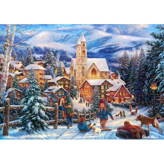 Bluebird Sleigh to Town Puzzle 1500 Teile