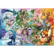 Puzzle Bluebird Eine Jahreszeit Der Feen 1000 Teile