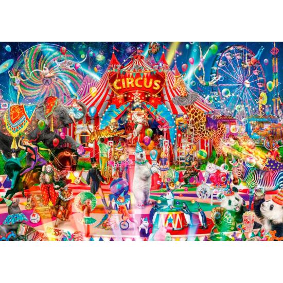 Bluebird Puzzle Eine Nacht im Zirkus 4000 Teile Bluebird Puzzle Eine Nacht im Zirkus 4000 Teile