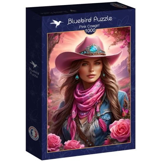 Puzzle Bluebird Pink Cowgirl 1000 Teile Puzzle Bluebird Pink Cowgirl 1000 Teile