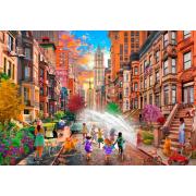 Puzzle Bluebird Heiße Sommertage In Nyc 1000 Teile