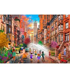 Puzzle Bluebird Heiße Sommertage In Nyc 1000 Teile