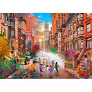 Puzzle Bluebird Heiße Sommertage In Nyc 500 Teile